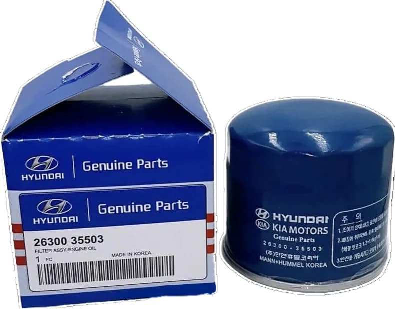 فیلتر روغن موتور هیوندای سانتافه (2010-2013) برند جنیون پارت